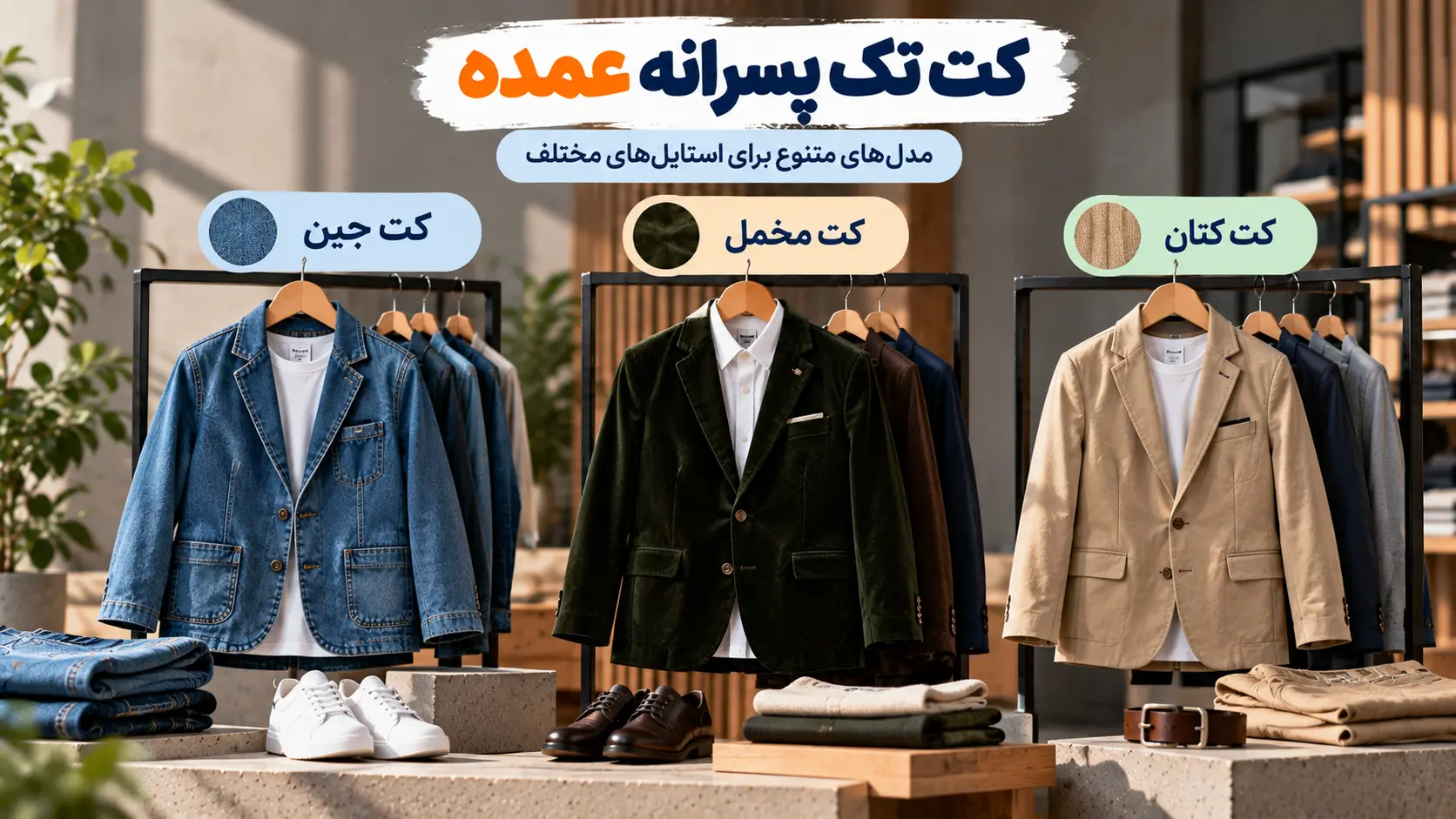 خرید کت تک پسرانه عمده از لینک ویترین